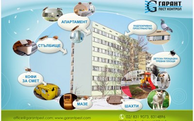 Какво е естеството на работата на дезинфектора, когато обработва Вашето жилище?